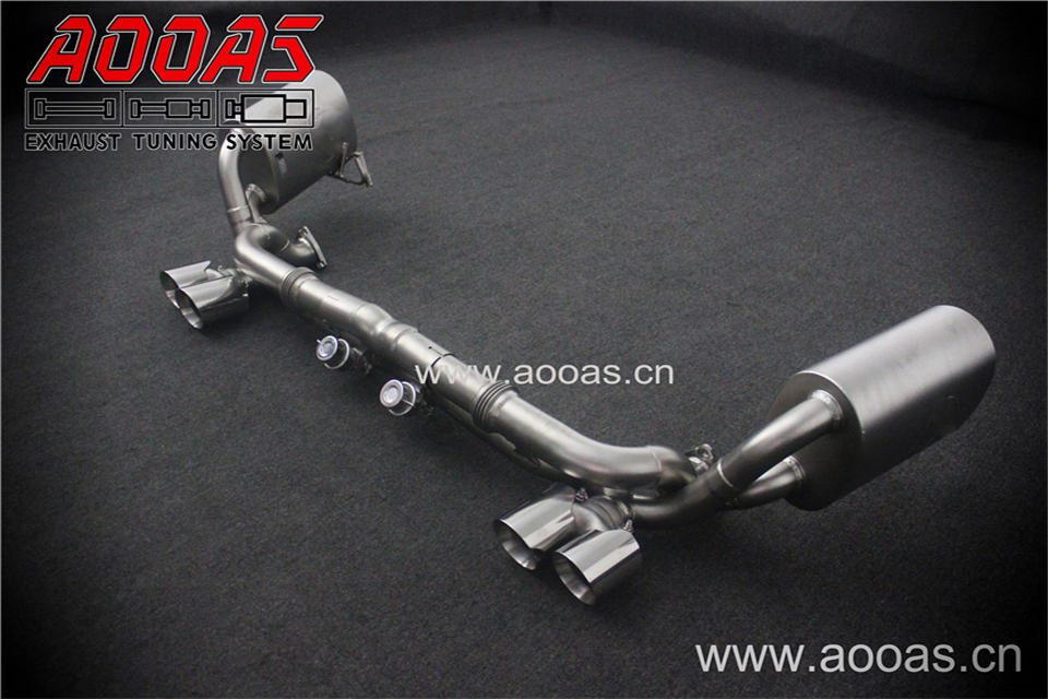 2013 Porsche 911 All SS304 / Valvetronic Muffler System